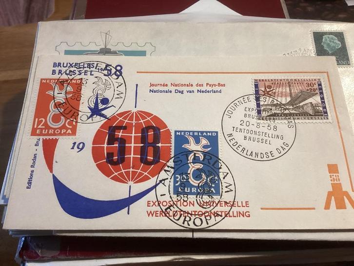 No5931 E35 heel  apart Heb ook van Nederland jaargangen fdc, Postzegels en Munten, Postzegels | Eerstedagenveloppen, Onbeschreven