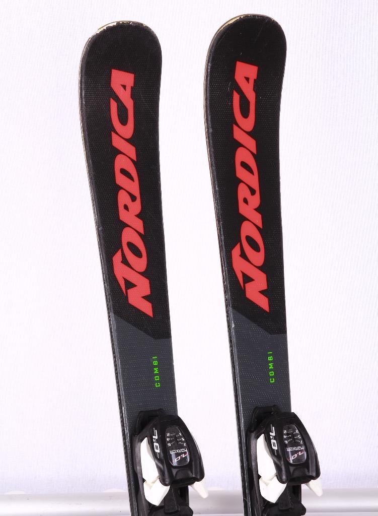 110 kinder ski's NORDICA DOBERMANN COMBI PRO, Sport en Fitness, Skiën en Langlaufen, Gebruikt, 100 tot 140 cm, Ophalen of Verzenden