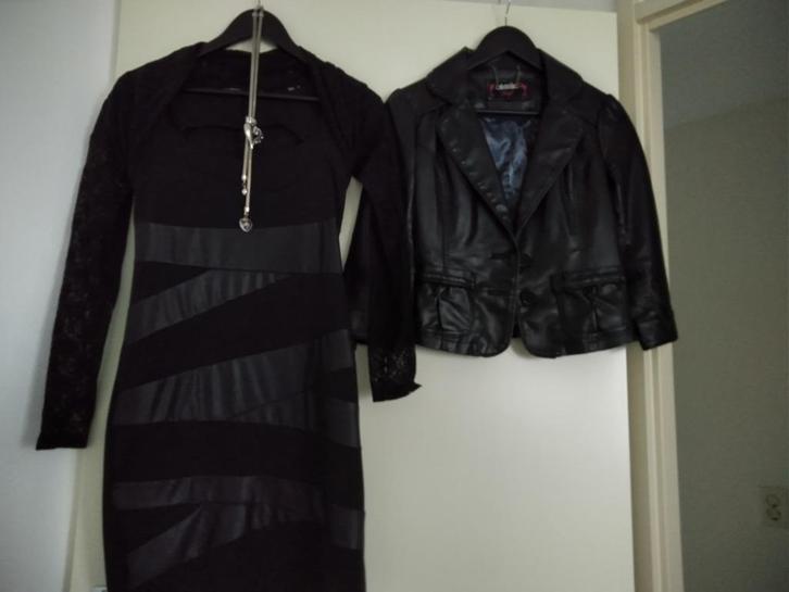 gelegenheidskleding, Kleding | Dames, Gelegenheidskleding, Zo goed als nieuw, Overige typen, Maat 36 (S), Zwart, Ophalen