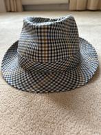 Stetson Hoed - Geruite Design - Maat L, Kleding | Heren, Ophalen of Verzenden, Zo goed als nieuw, 58 of 59 cm (L, 7¼ of ⅜ inch)