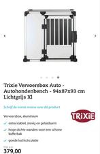 Autobench, Dieren en Toebehoren, Ophalen, 65 tot 100 cm, Hondenhok, Zo goed als nieuw
