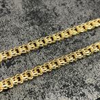 14k gouden ketting massief schakel italy nieuw, Ophalen of Verzenden, Zo goed als nieuw
