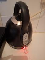 Elektrische waterkoker, Witgoed en Apparatuur, Waterkokers, 1 tot 2 liter, Ophalen of Verzenden, Gebruikt, Rvs