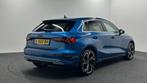 Audi A3 Sportback 30 TFSI Attitude LM CARPLAY CRUISE NAVI EC, Stof, Gebruikt, Blauw, Origineel Nederlands