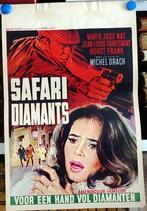 Filmposter Safari Diamants / Voor een hand vol diamanten, Ophalen of Verzenden, Gebruikt, A1 t/m A3, Film en Tv