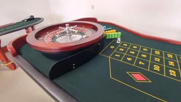 1 Roulette tafel & 2 Blackjack tafels (compleet)