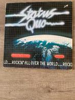 LP Status Quo - Rockin' All Over The World - 1977, Cd's en Dvd's, Vinyl | Rock, Ophalen of Verzenden, Gebruikt, 12 inch, Poprock