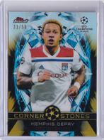 Topps Finest UCL 2019 Memphis Depay Corner Stones Gold /50, Hobby en Vrije tijd, Ophalen of Verzenden, Zo goed als nieuw, Plaatje