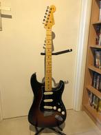 Fender strat AM PROII+ CS Texas special pick ups (GEEN RUIL), Solid body, Zo goed als nieuw, Fender, Ophalen