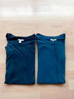 Twee soepele shirts tops van ESPRIT - XL, Blauw, Maat 46/48 (XL) of groter, Ophalen of Verzenden, Korte mouw