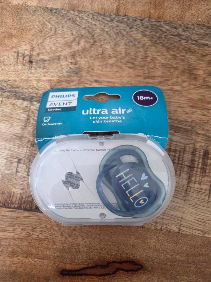 Philips Avent Ultra Air Fopspeen 18m+ - Nieuw, Kinderen en Baby's, Overige Kinderen en Baby's, Nieuw, Ophalen