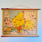 Vintage schoolkaart Gelderland– aardrijkskunde jaren ‘50/‘60, Ophalen, Aardrijkskunde
