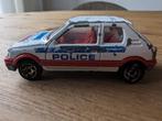 Peugeot 205 GTI Police van Majorette nr.281/210, Hobby en Vrije tijd, Majorette, Gebruikt, Ophalen of Verzenden, Auto