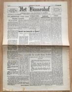 Het Binnenhof, 18 juli 1945 (ook nog andere data), Ophalen of Verzenden, 1940 tot 1960, Nederland, Krant