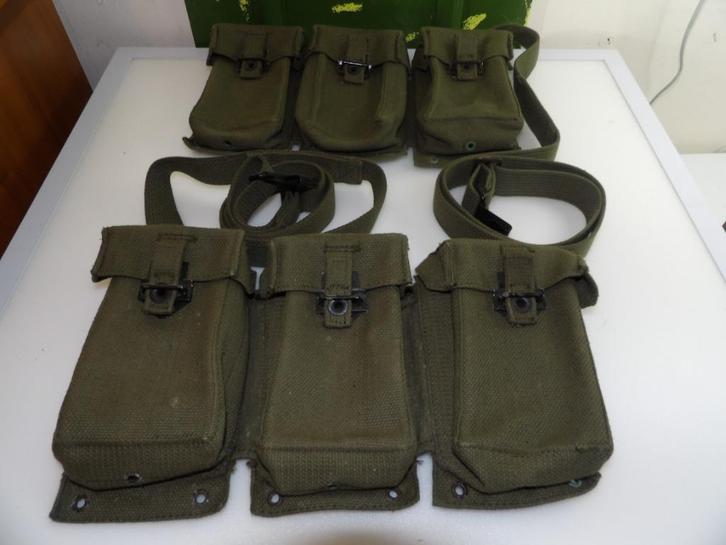 Set Falo Magazijn tassen Korps Mariniers Jaren 80, Verzamelen, Militaria | Algemeen, Marine, Overige typen, Nederland, Verzenden