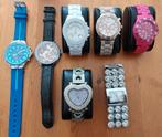 7 verschillende dames horloges, Ophalen of Verzenden, Zo goed als nieuw, Staal, Overige merken