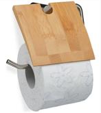 toiletrolhouder - bamboe/metaal - wandmontage, Overige kleuren, ., Overige typen, Nieuw