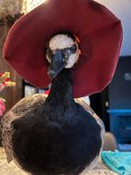Gans met hoed, Verzamelen, Ophalen of Verzenden, Zo goed als nieuw, Overige soorten, Opgezet dier