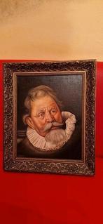 Olieverf op doek, Antiek en Kunst, Kunst | Schilderijen | Klassiek, Ophalen of Verzenden