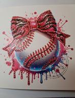Diamond painting kaart honkbal, Ophalen of Verzenden, Nieuw, Overige thema's