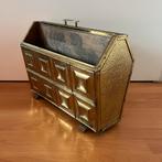 Koperen lectuurbak mid-century - Hollywood regency, Ophalen of Verzenden, Gebruikt