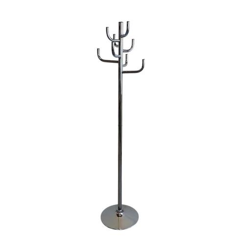Vintage chromen cactus kapstok, Huis en Inrichting, Woonaccessoires | Kapstokken, Gebruikt, Staande kapstok, 150 tot 200 cm, Metaal