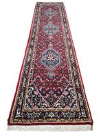 Handgeknoopt Persian wol Bidjar tapijt loper India  73x276cm, Huis en Inrichting, Persian Perzisch vintage oosters hype, 200 cm of meer