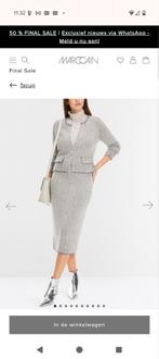 Marc Cain rok met jasje, Kleding | Dames, Rokken, Maat 38/40 (M), Ophalen of Verzenden, Zo goed als nieuw, Grijs
