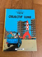 Kuifje - Objectif Lune (Frans, 1981, Harde Kaft), Eén stripboek, Ophalen of Verzenden, Zo goed als nieuw