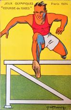 Serie ansichtkaarten Jeux Olympiques, Paris 1924 (Yves Roowy, Ophalen of Verzenden, 1920 tot 1940, Ongelopen, Sport en Spel
