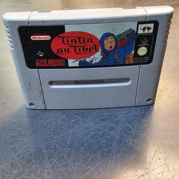 SNES Game | Kuifje In Tibet Losse Cassette beschikbaar voor biedingen