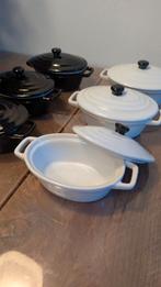 6 mini ovenschaaltjes, Huis en Inrichting, Keuken | Potten en Pannen, Ophalen of Verzenden, Gebruikt, Overige materialen, Overige typen