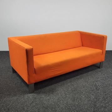 Lensvelt Bank (2-zits) - Oranje | OUTLET 25578 beschikbaar voor biedingen