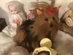 Prachtige Yorkshire terriër van Steiff te koop, Ophalen of Verzenden, Zo goed als nieuw, Accessoires, Levensecht of Reborn