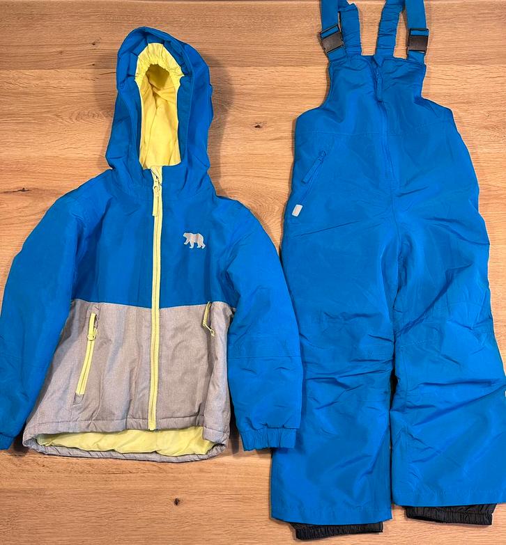 Ski jas & broek Lupilu - maat 110/116, Kleding | Heren, Wintersportkleding, Zo goed als nieuw, Overige typen, Overige maten, Ophalen