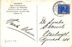 700123 Medemblik NH 1947 Kasteel Radboud Gelopen, Ophalen of Verzenden, 1940 tot 1960, Gelopen, Noord-Holland