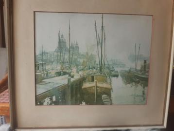Mooi schilderij van Jaroslav Setelik beschikbaar voor biedingen