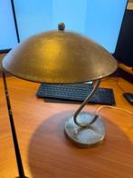 Vintage metalen bureaulamp – mushroom model – jaren 50/60, Huis en Inrichting, Lampen | Tafellampen, Ophalen of Verzenden, Gebruikt