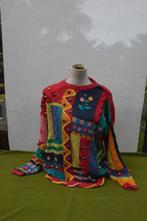 Vintage kleurrijke La Pagayo trui uit jaren 90/ Nineties L, Kleding | Dames, La Pagayo, Ophalen of Verzenden, Gedragen, Maat 42/44 (L)