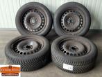 Set 16 inch velgen + winterbanden Ford Mondeo / Volvo V60, 16 inch, Band(en), Gebruikt, 215 mm