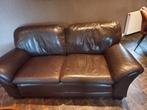 Lederen 2,5-zits bank - nette staat!, Ophalen, Gebruikt, 75 tot 100 cm, Tweepersoons