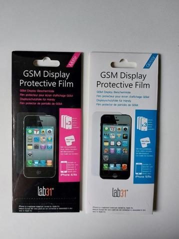 Protectie beschermfolie telefoons iPhone 4/4s en 5/5 beschikbaar voor biedingen
