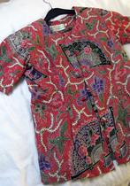 Damesblouse van Indonesisch gebatikt katoen, Nieuw, Ophalen of Verzenden, Maat 36 (S), Overige kleuren