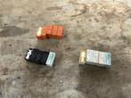 Relais 24V DC 16A 1x wissel contact 15 stuks, Ophalen of Verzenden, Gebruikt