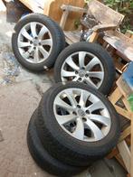 4 bridgestone set banden inclusief velgen citroën c4 grand, Ophalen of Verzenden
