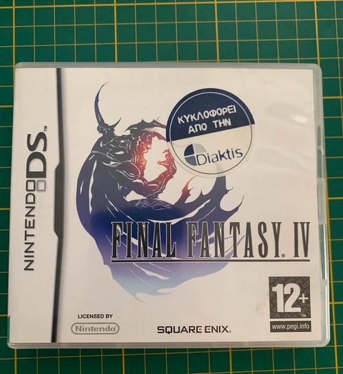 Final Fantasy IV Nintendo DS, Spelcomputers en Games, Games | Nintendo DS, Zo goed als nieuw, Role Playing Game (Rpg), 1 speler