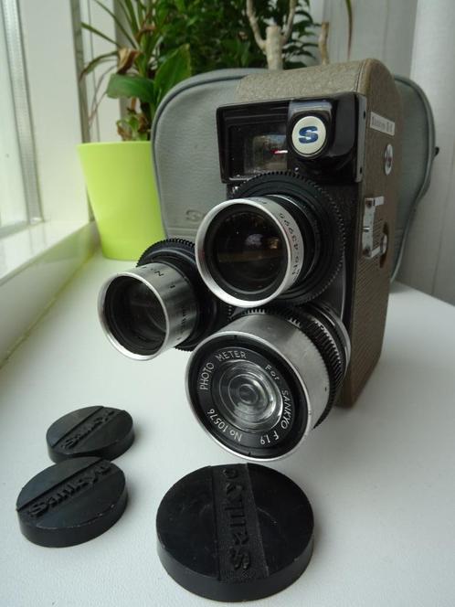 Sankyo 8-E filmcamera, Verzamelen, Fotografica en Filmapparatuur, Filmcamera, 1940 tot 1960, Ophalen of Verzenden