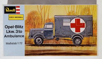 Esci - Revell 1/72 Opel Blitz Lkw 3to Ambulance