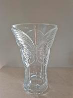 Vintage crystal d'arques butterfly vaas kristallen vaas, Ophalen of Verzenden
