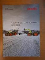 Folder Claas Celtis 456, 446, 436 en 426, Nederlandstalig, Ophalen of Verzenden, Gelezen, Tractor en Landbouw